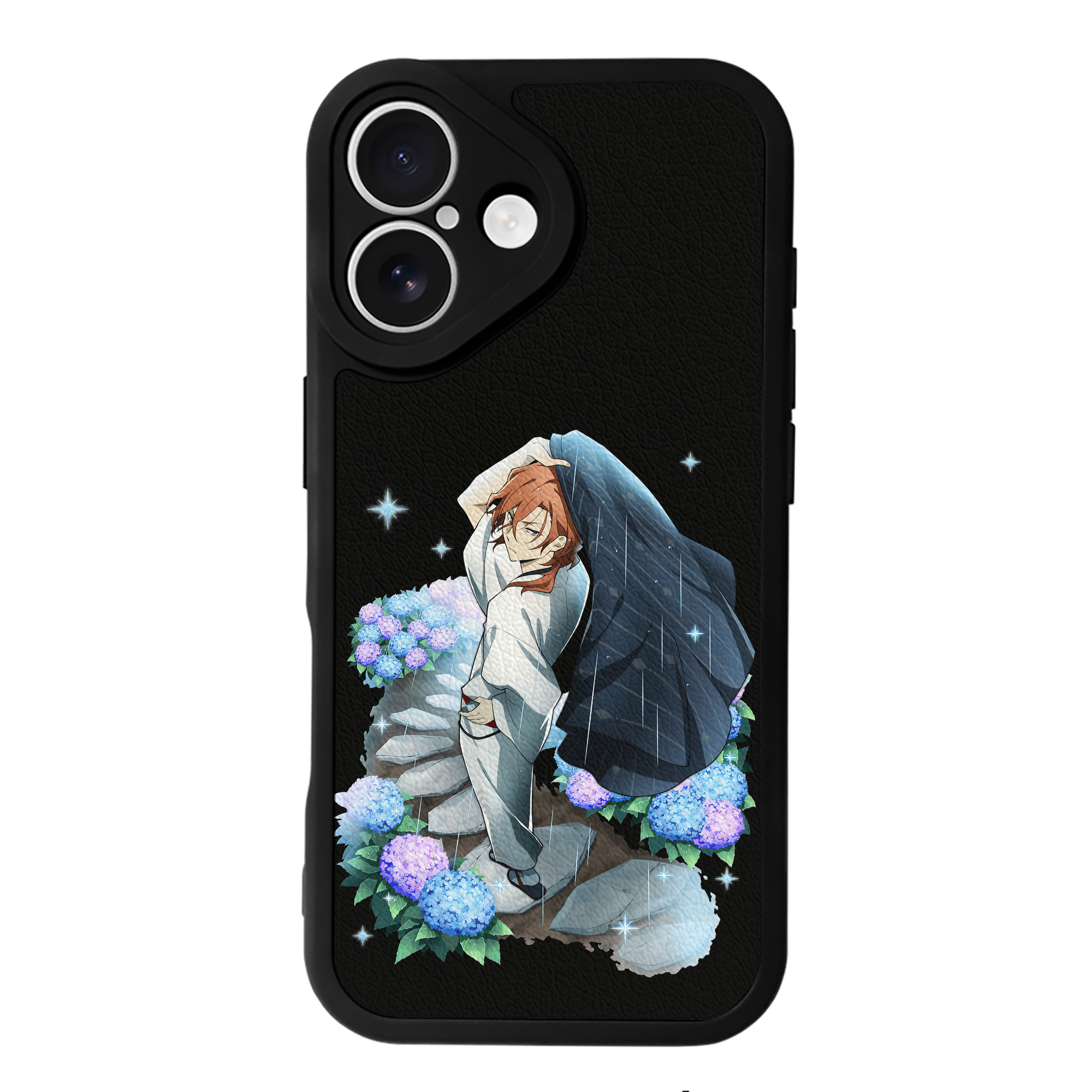 （画像用） 文豪ストレイドッグス Bungo Stray Dogs 【iPhone 16シリーズ対応】シリコンスマホケース（レザー調） 材質：シリコン